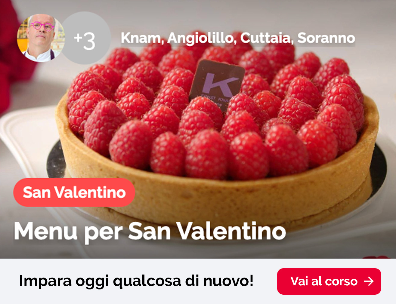 Corso di Menu per San Valentino | Acadèmia.tv