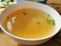 chiarificare il brodo con l'albume